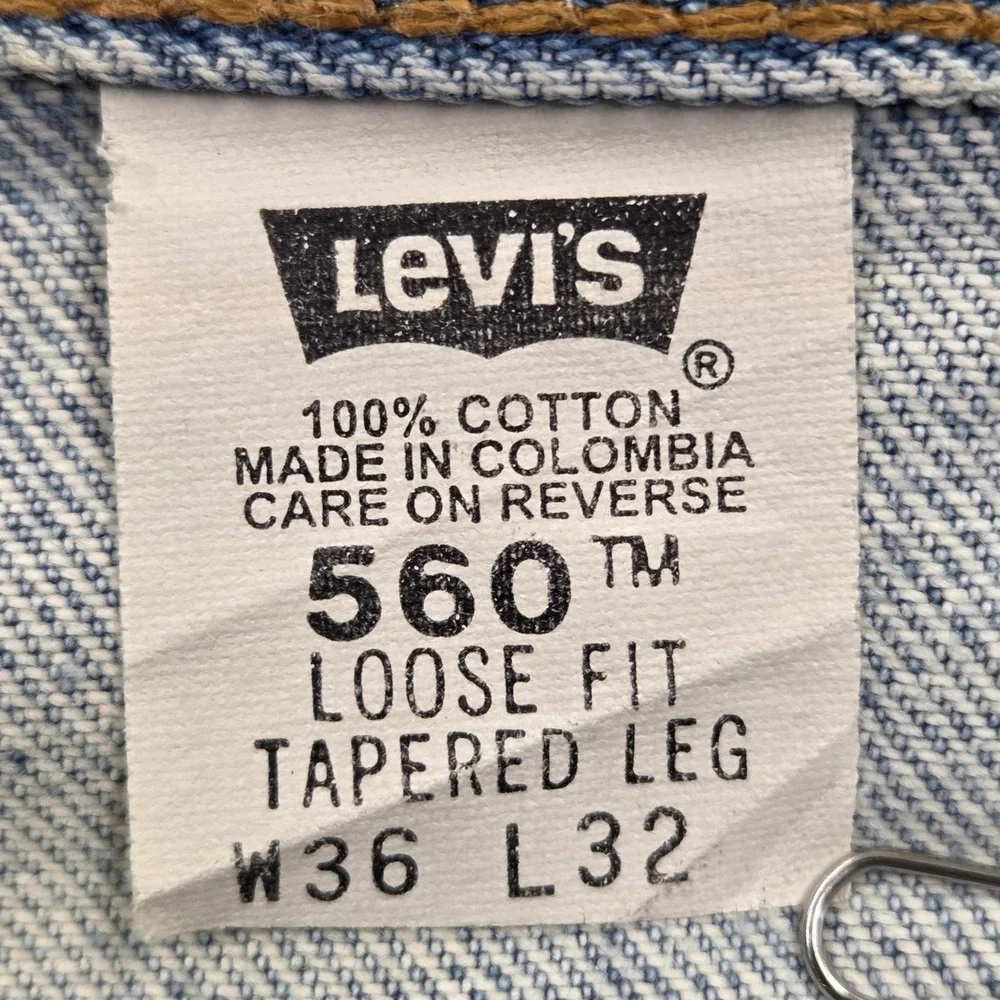 Levis vintage heavily